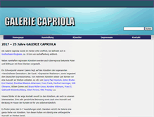 Tablet Screenshot of capriola.de